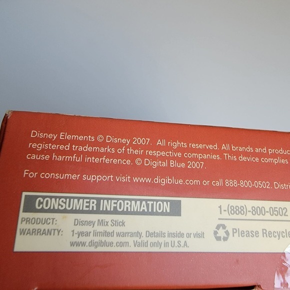 Disney Mix Stick Pirates Of The Caribbean Depp Video MP3 Digital Media Player M1 - Picture 6 of 7